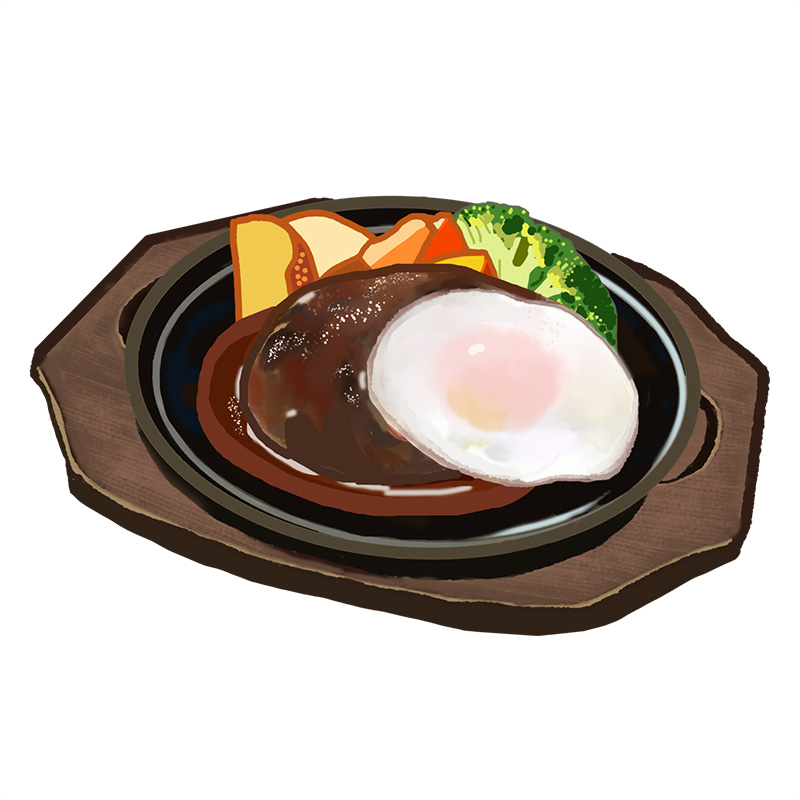 食べるのが好き